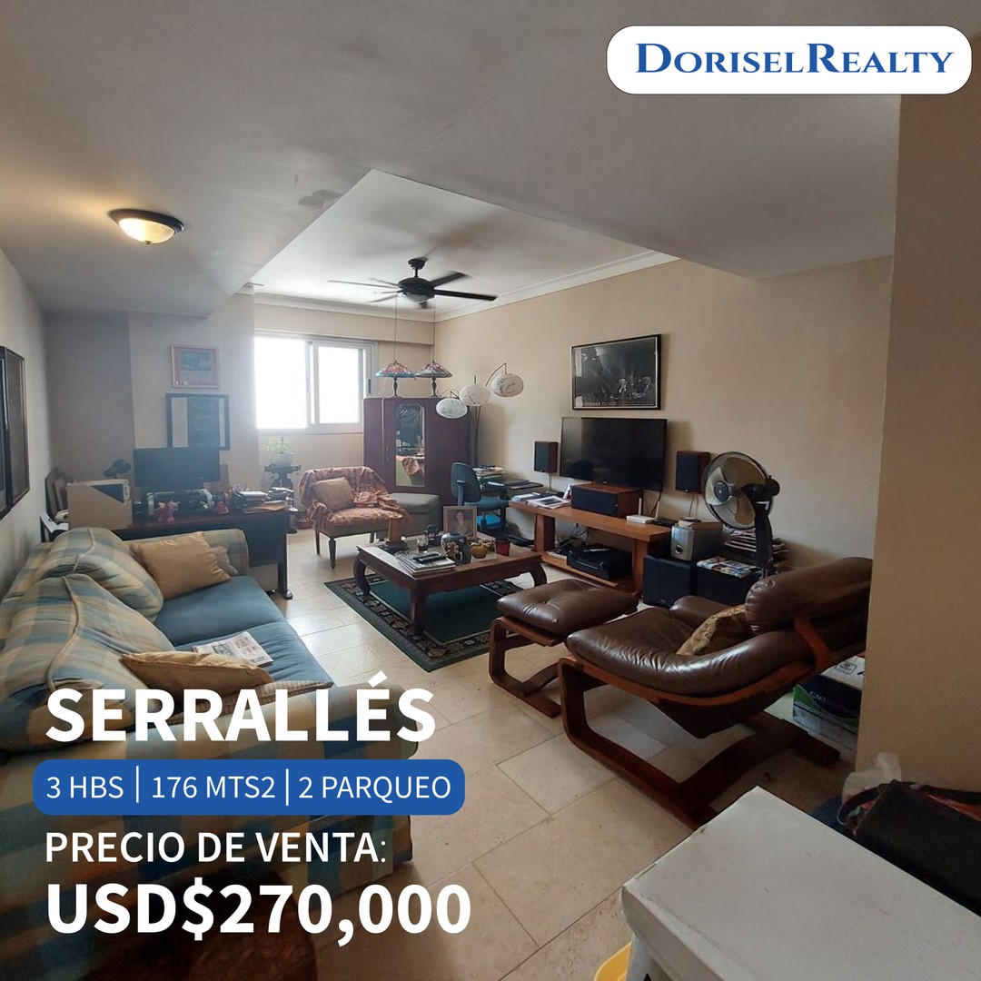 apartamentos - VENTA DE FABULOSO APARTAMENTO UBICADO EN LO MEJOR DEL SECTOR SERRALLÉS