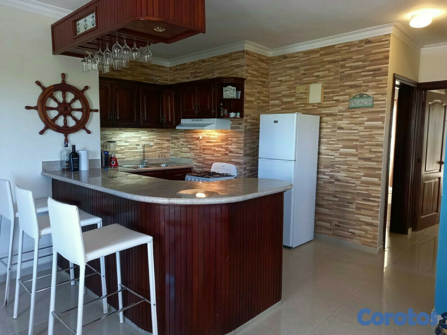 apartamentos - Apt para vivir o Invertir En Bávaro En Apartamento Amueblado Full CODIGO: PD34 3