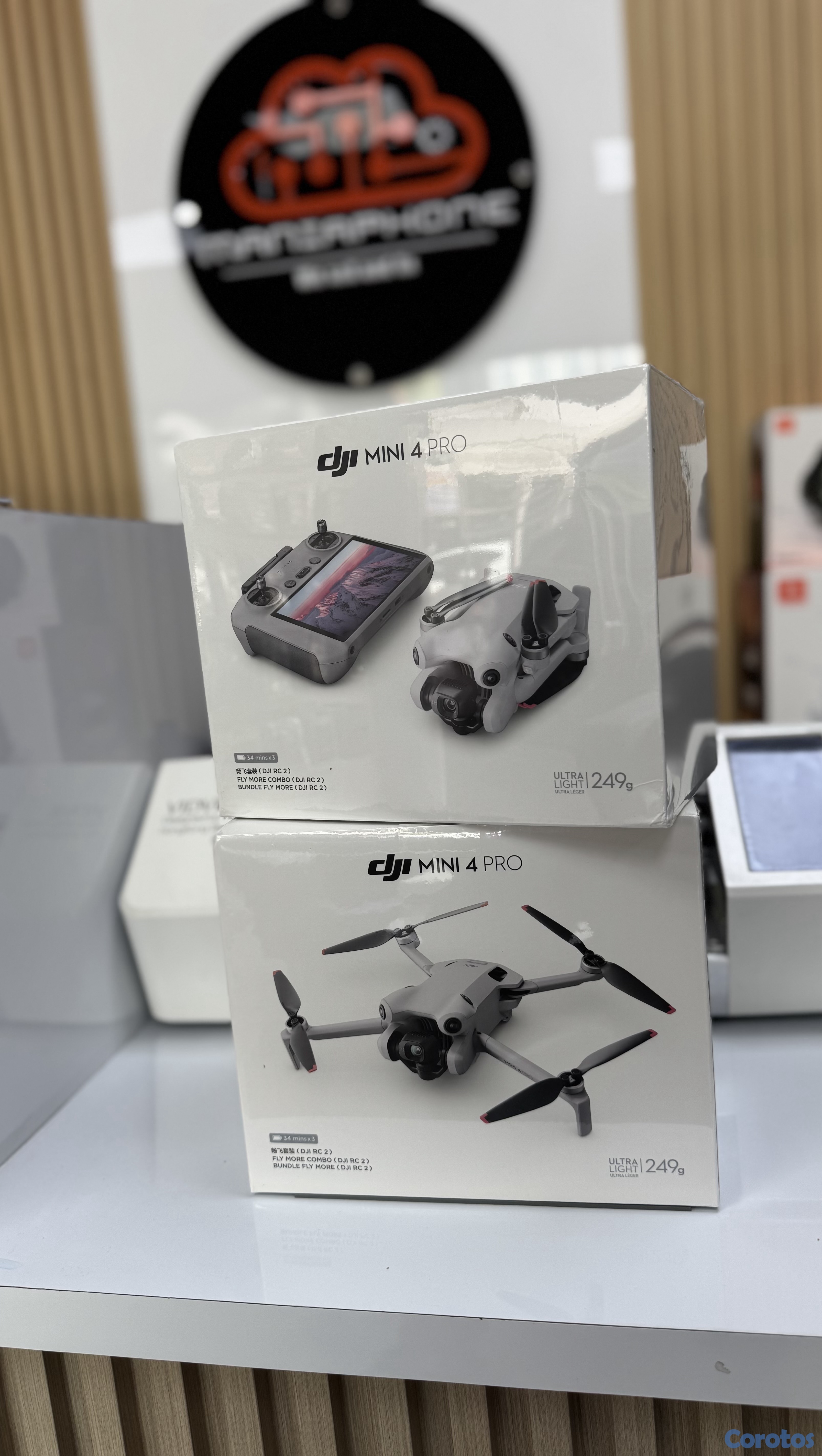 camaras y audio - Drone DJI Mini 4 Pro Fly More Combo Nievos Sellados  2