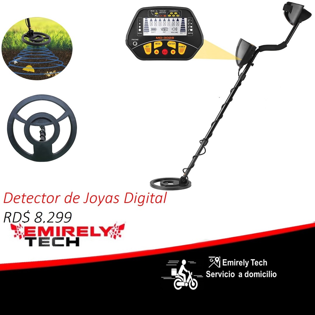 equipos profesionales - Detector De Metales con Pantalla Digital Detector de joyas con pantalla digital