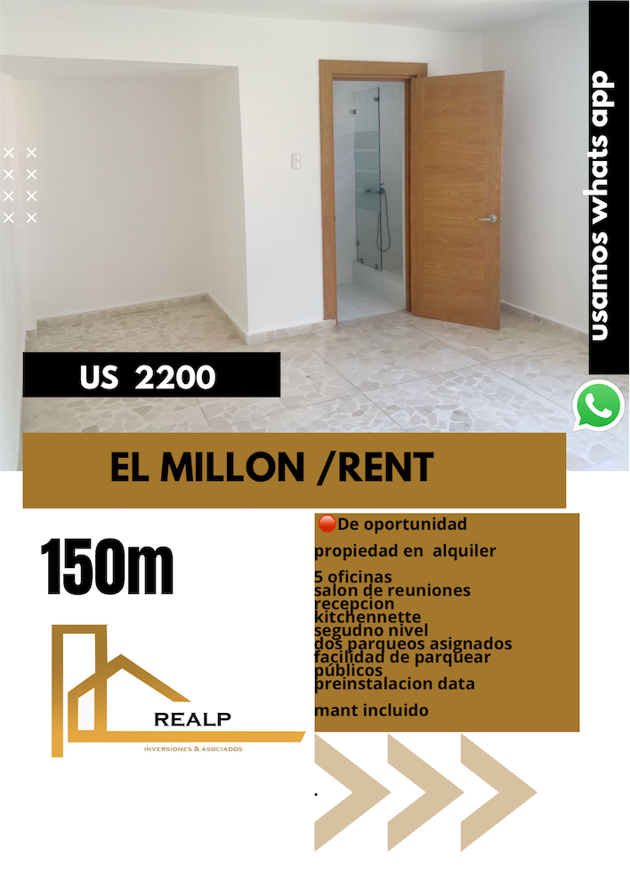 oficinas y locales comerciales - Local amplio en el millon  0