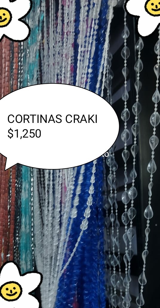 decoración y accesorios - ELEGANTES Y HERMOSAS CORTINAS CRAKI DE CRISTAL DE DIFERENTES COLORES $1,250 1
