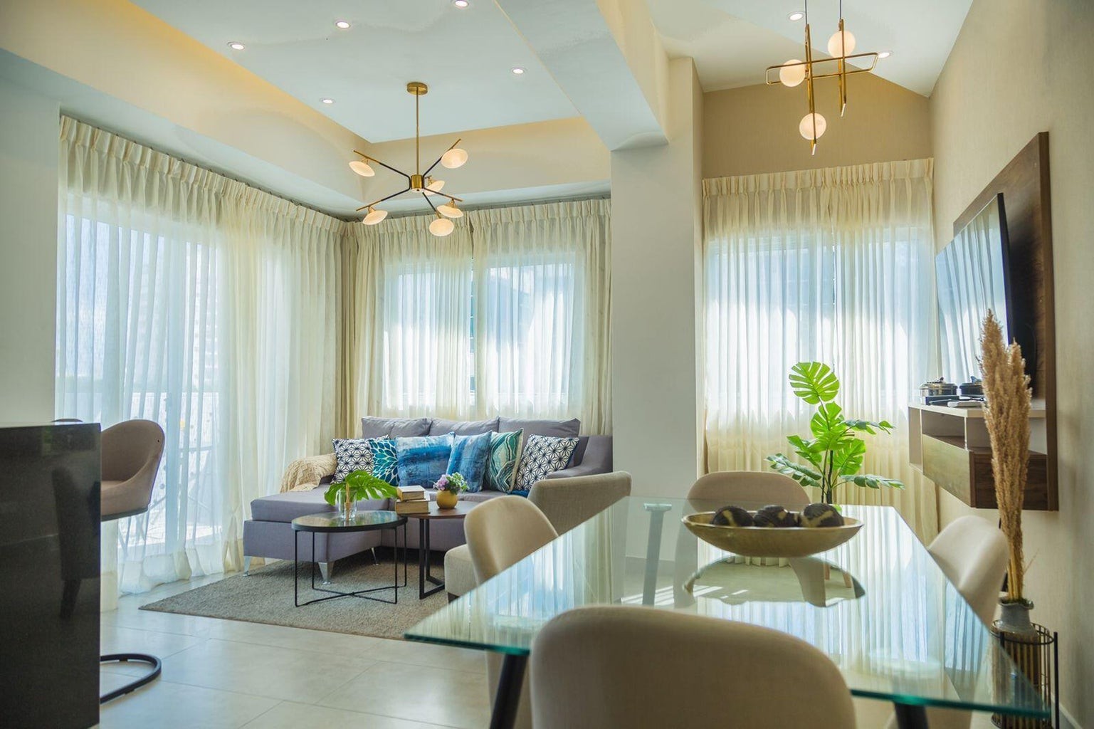 apartamentos - Apartamento en moderna torre en el sector mas exclusivo de Santo Domingo 2