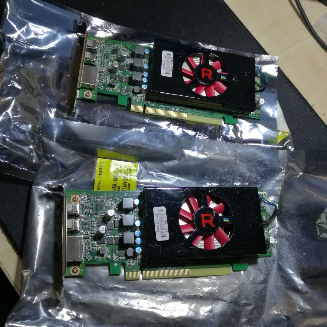 computadoras y laptops - tarjeta grafica rx 640 4gb ddr5 leer descripcion