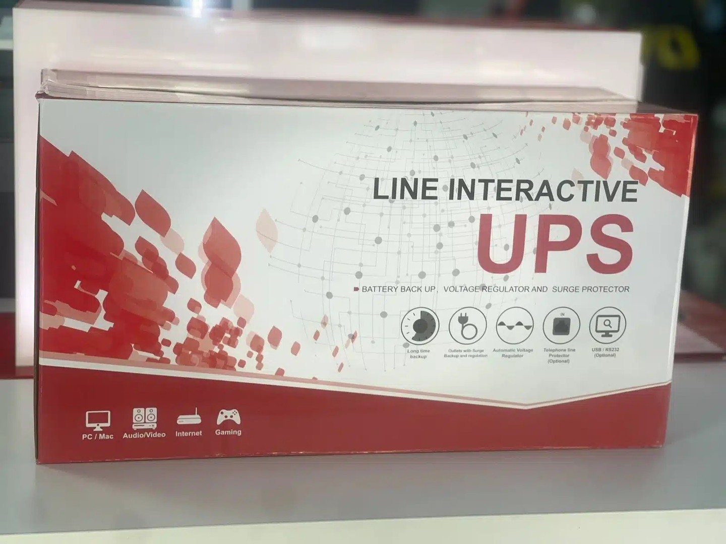 plantas e inversores - UPS LINE INTERACTIVE GFORCE 1300va / 750w