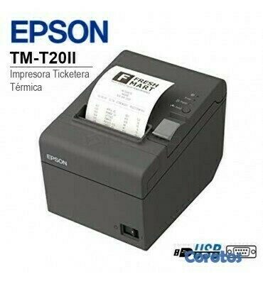 impresoras y scanners - IMPRESORA EPSON TERMICA TM-T20III-001, TRS-232/USB, NEGRO, TPV, IMPRESORA DE REC