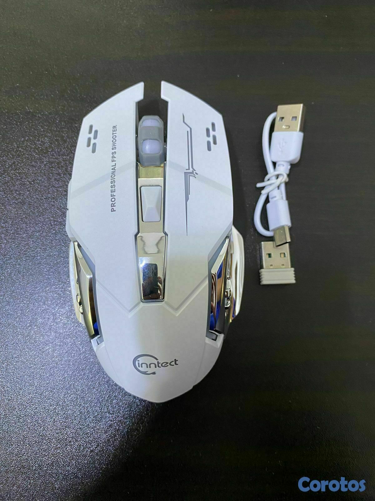 computadoras y laptops - MOUSE GAMING RECARGABLE RGB 3