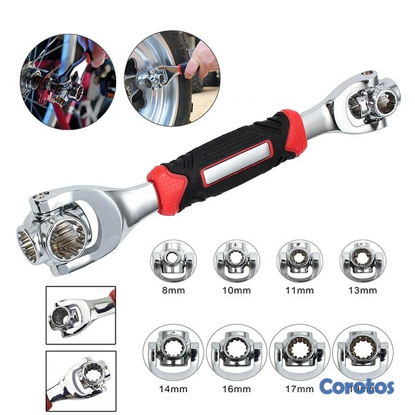 herramientas, jardines y exterior - LLAVE MULTIFUNCIONAL UNIVERSAL 48 EN 1 HS-LF-2 2