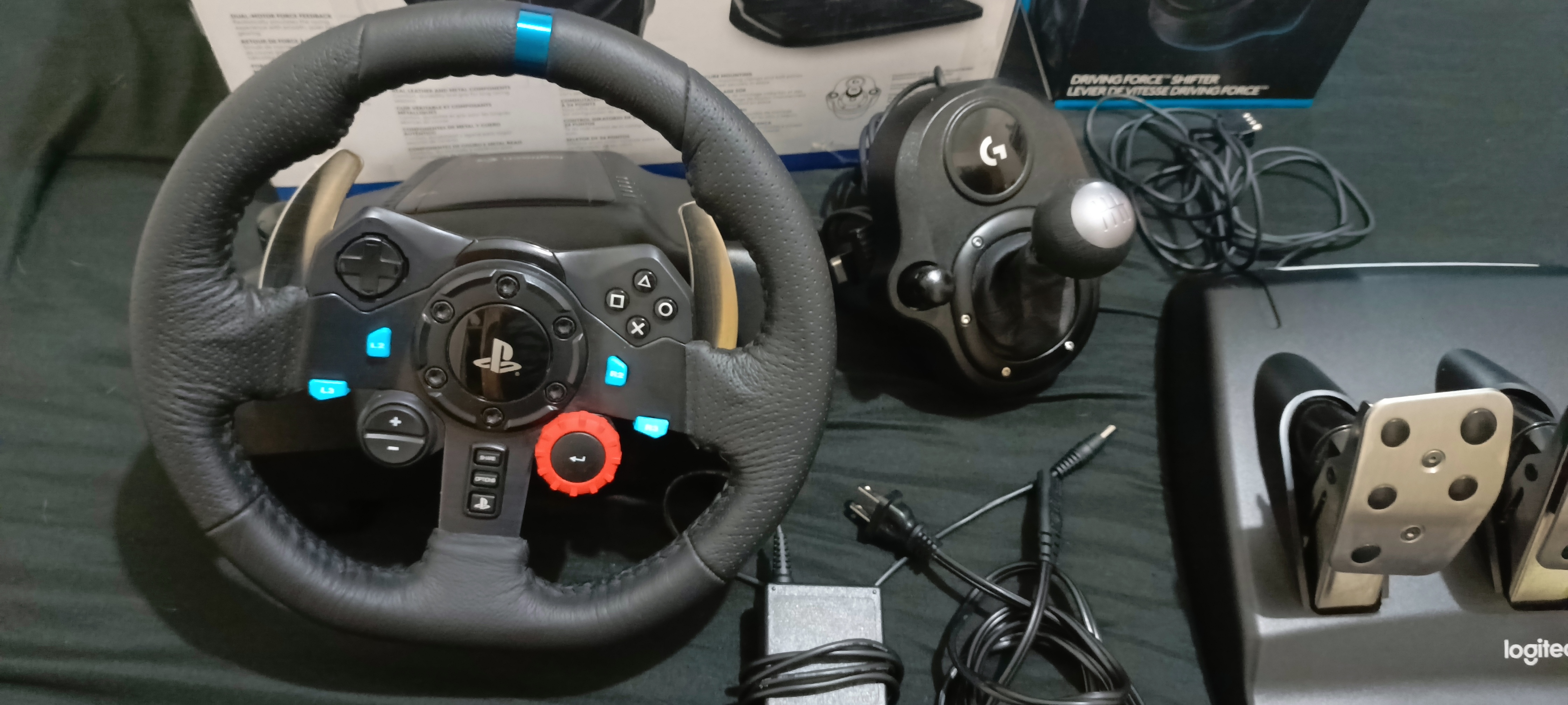 consolas y videojuegos - Logitech G29, en buenas condiciones  2