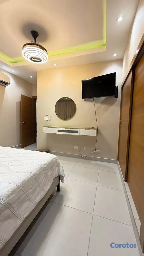 apartamentos - Alquilo apartamento amueblado en Bella Vista Sur. 6