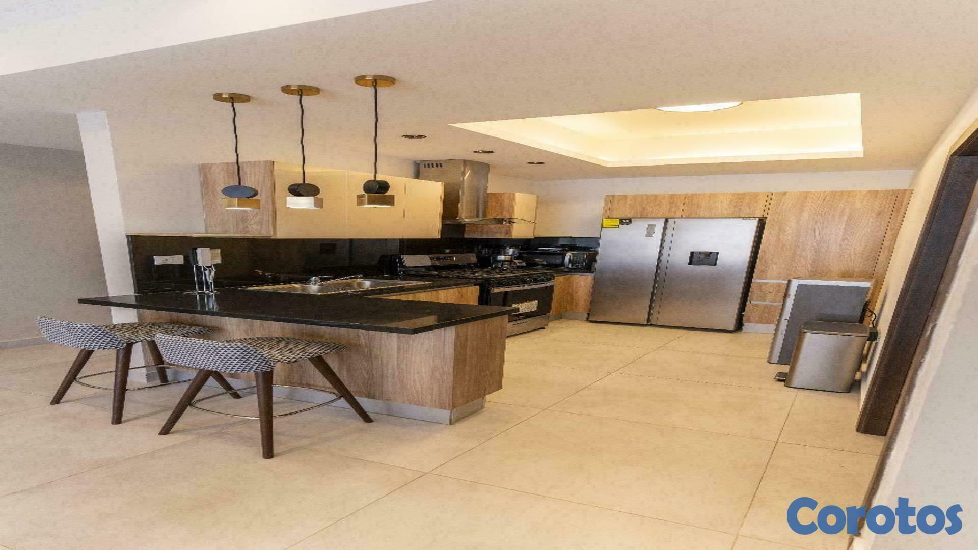 apartamentos - Apartamento en venta Amueblado de 2 habitaciones en Evaristo Morales 5