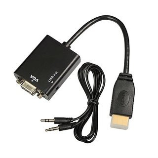 otros electronicos - Adaptador convertidor HDMI macho a VGA
