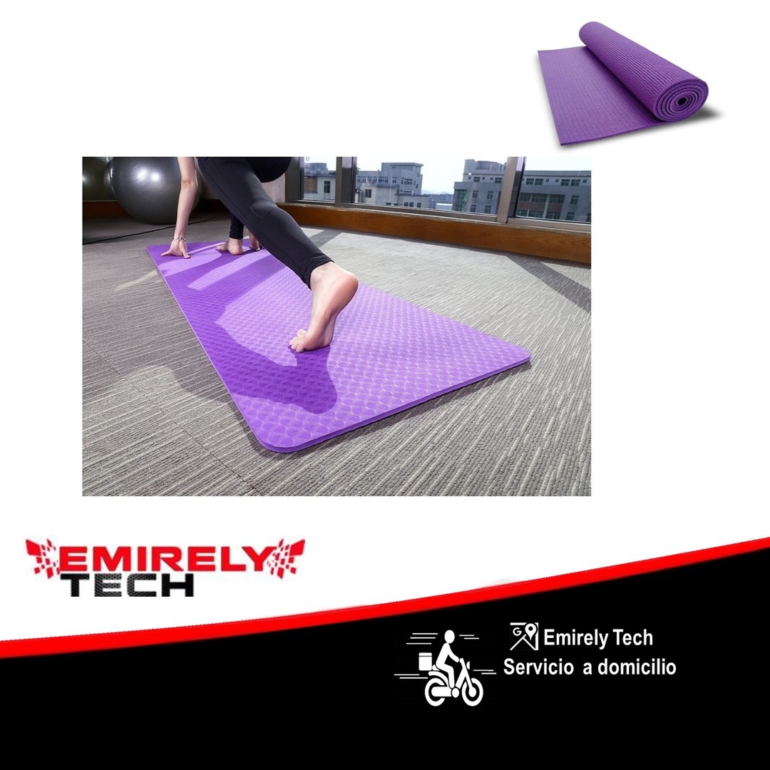 accesorios para electronica - Yoga Mat Colchoneta manta Gimnasia Deporte ejercicio alfombra