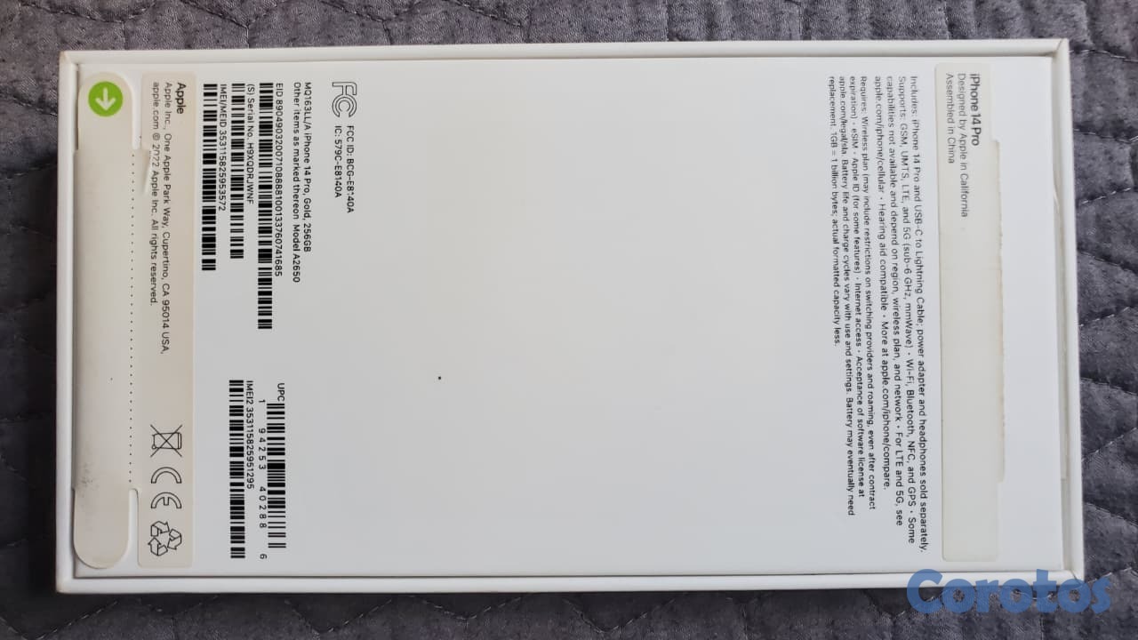 celulares y tabletas - iPhone 14 PRO - FACTORY UNLOCKED - 256 GB 9