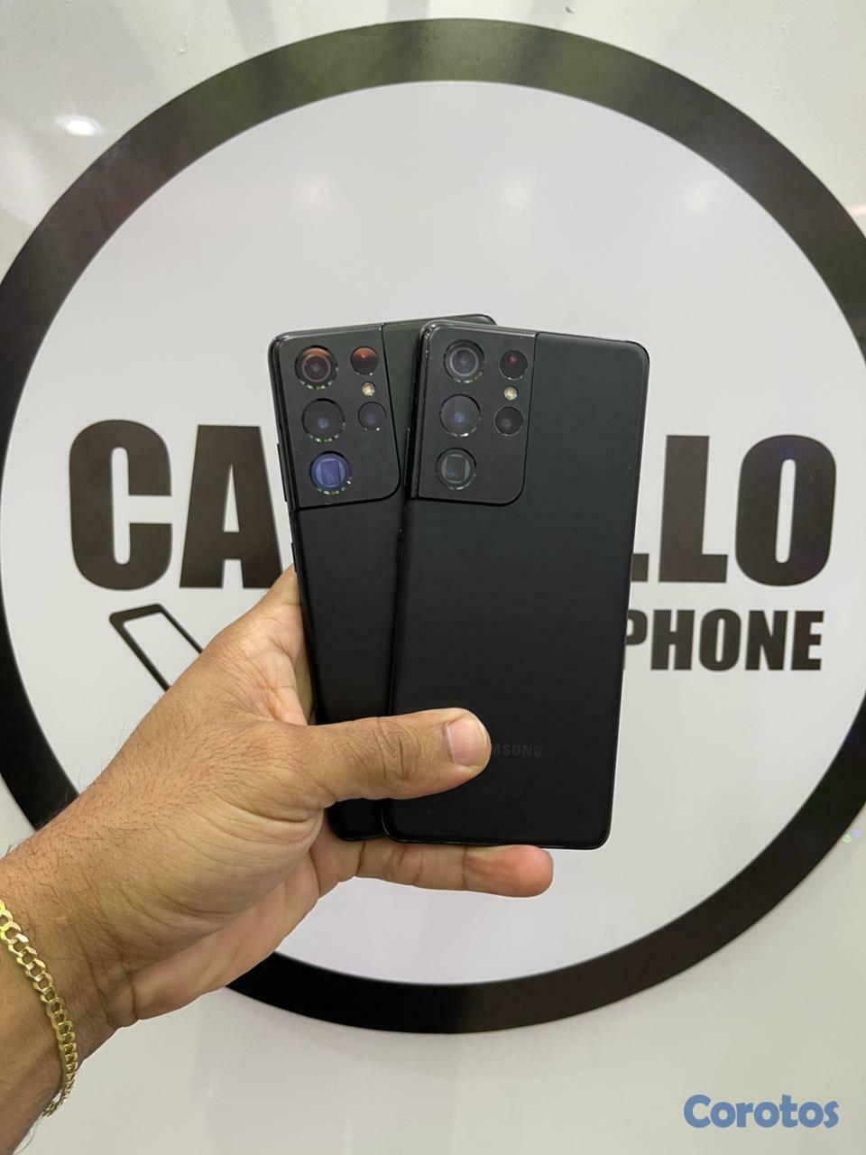 celulares y tabletas - Samsung Galaxy S21 Ultra 5G 128GB Desbloqueado de  1