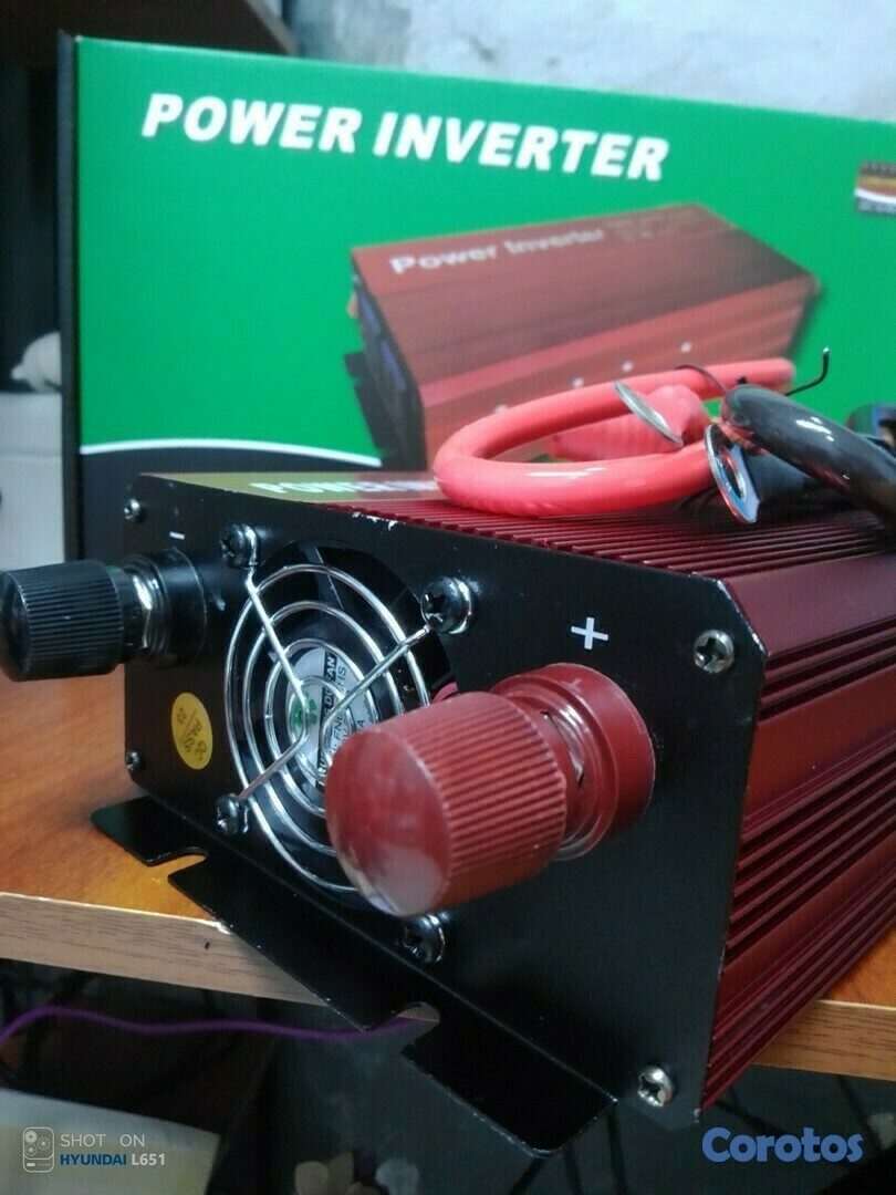 otros electronicos - Convertidor de voltaje 12v a 110v power inverter 3000w 3