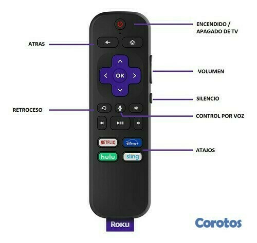 accesorios para electronica - Roku Streaming stick 4K 5