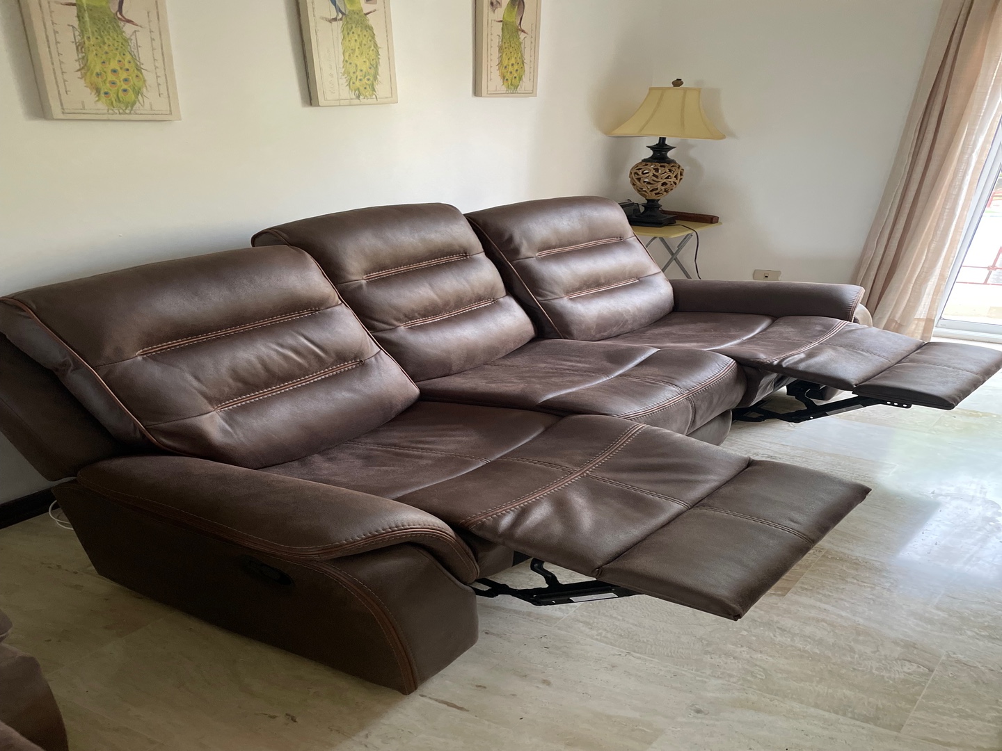 muebles y colchones - Sillón reclinable illuumel casi nuevo 2