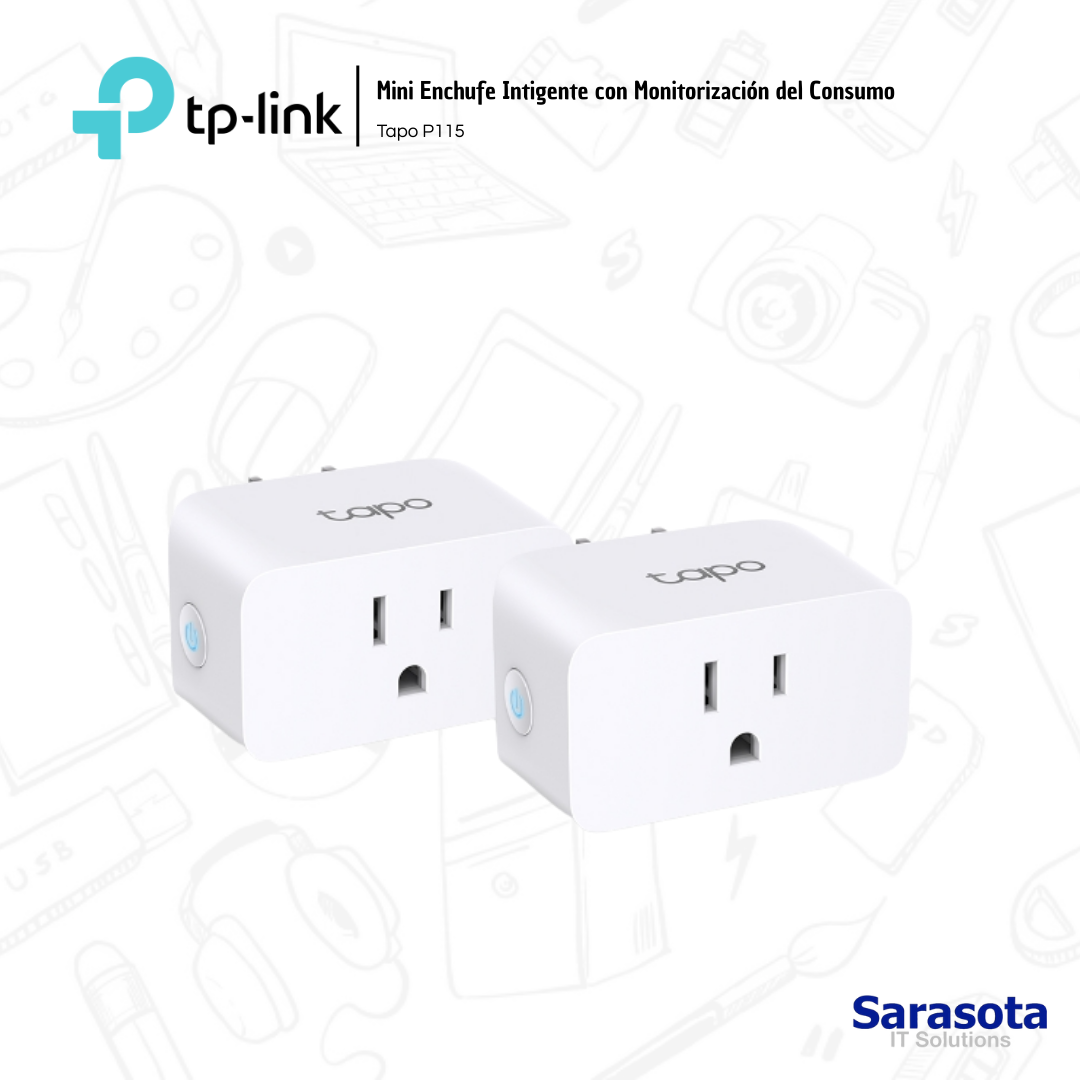 accesorios para electronica - Tp-Link Tapo Enchufe Monitorización Consumo P115 0
