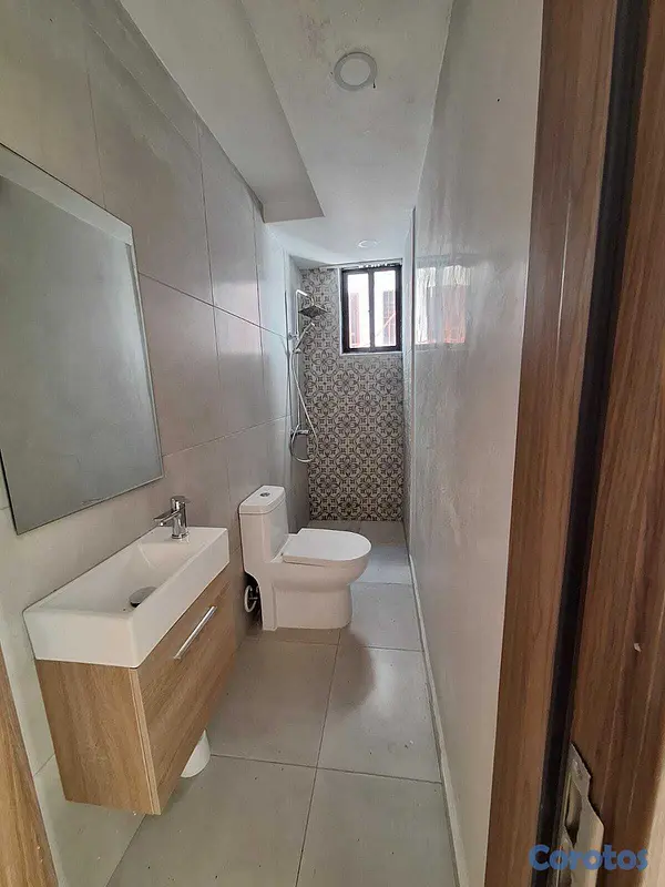 apartamentos - Rento apartamento nuevo millon 2da con terraza  4