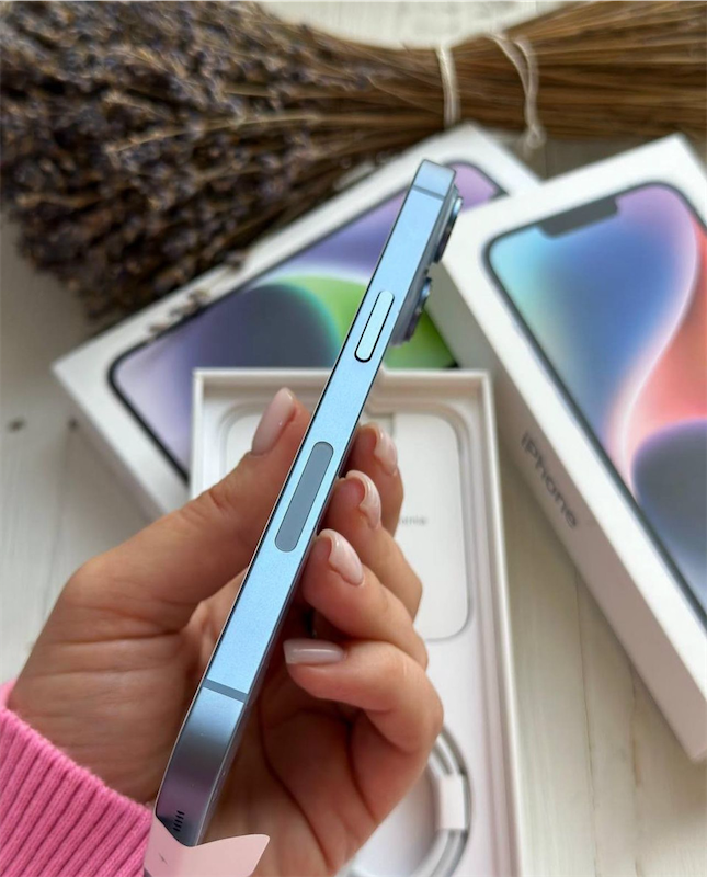 celulares y tabletas - iPhone 14+ Plus 128GB Azul Nuevo - Tienda Física  3