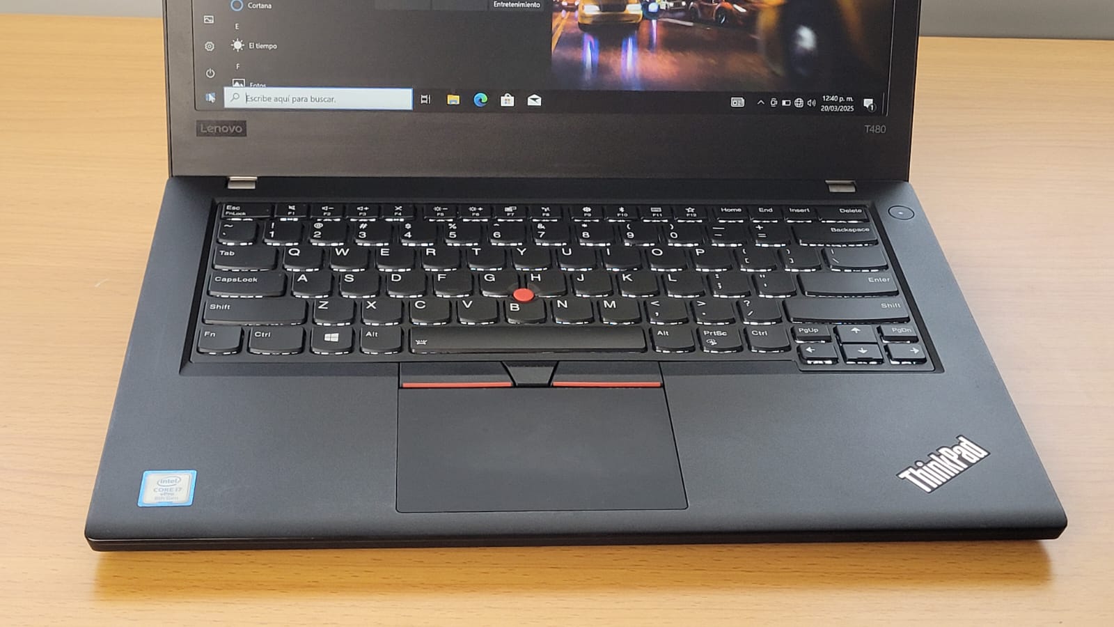 computadoras y laptops - Laptop Lenovo T480 i7 i5 8va 14 PLG  1