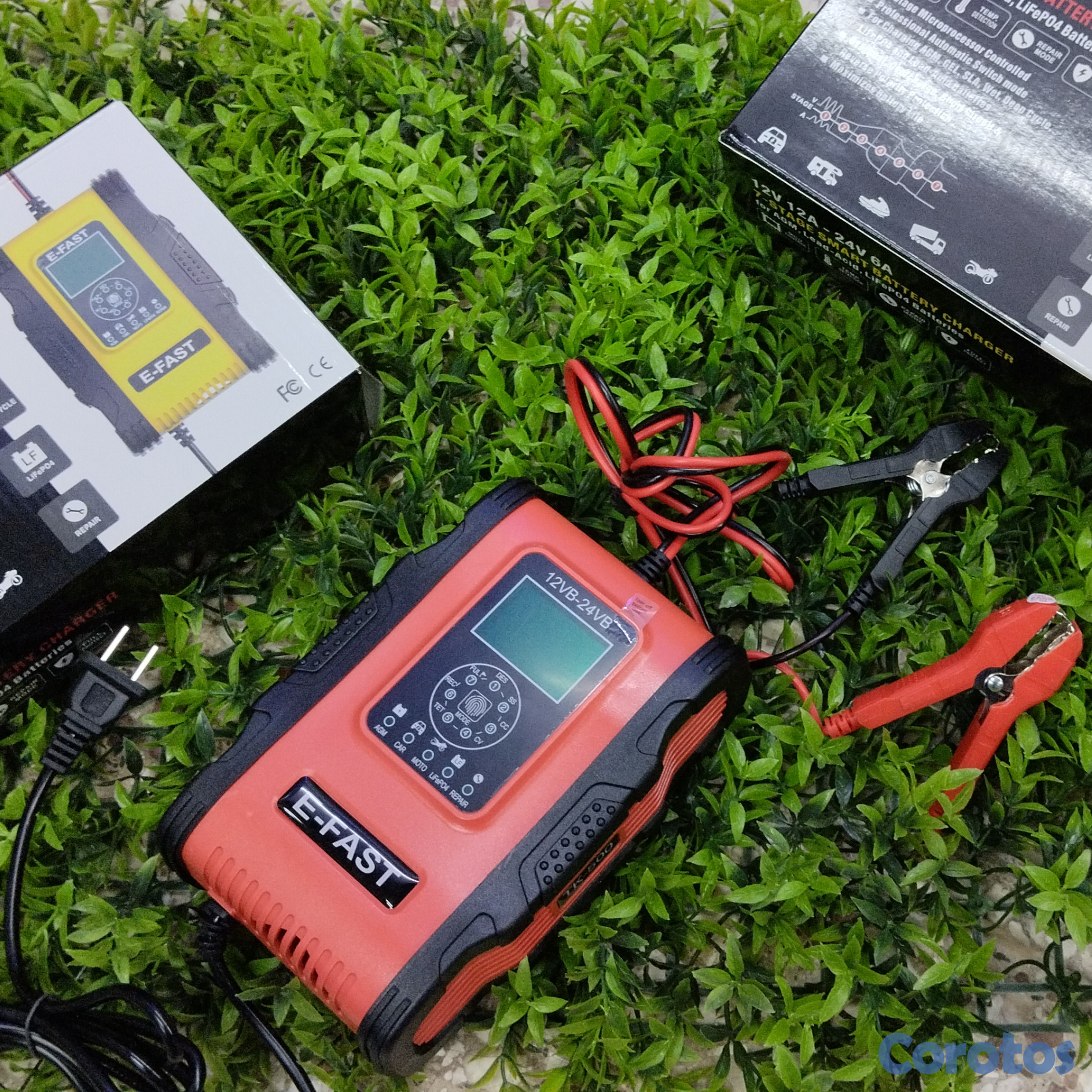 plantas e inversores - MINI CARGADOR BAT, DIGITAL 12 AH 1