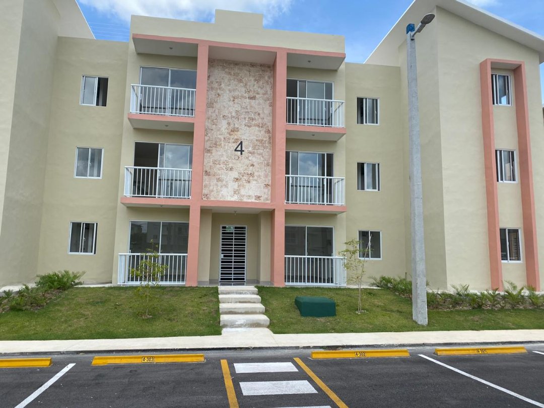 apartamentos -  Apartamento amueblado en Punta Cana, Ciudad Caracoli.