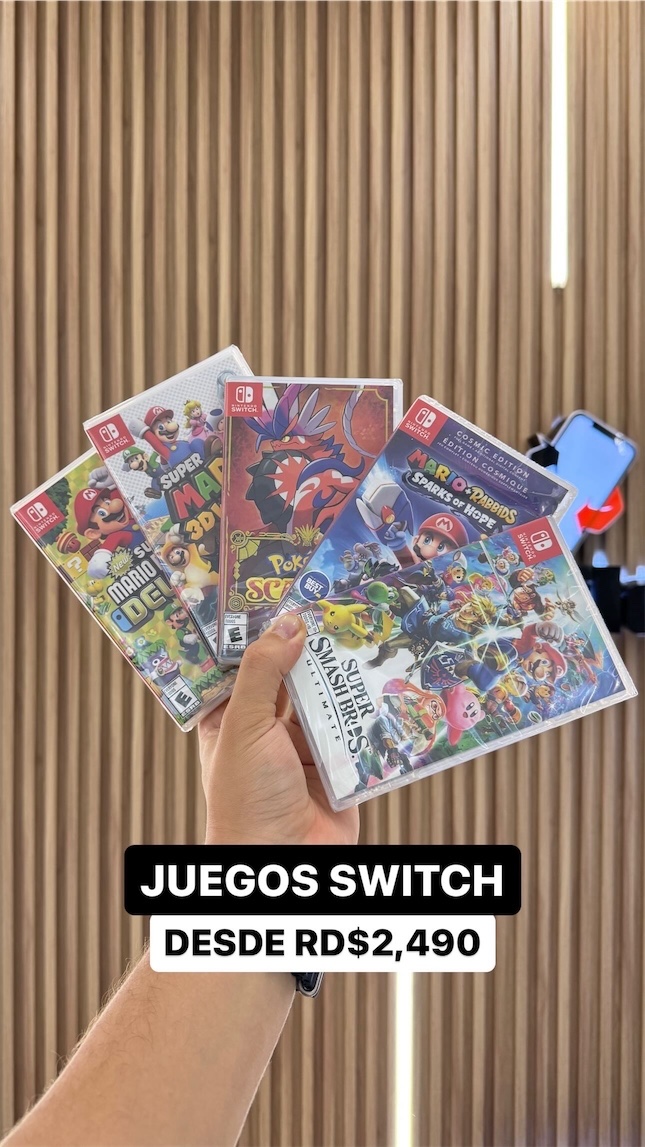 consolas y videojuegos - JUEGOS DE NINTENDO SWITCH  0