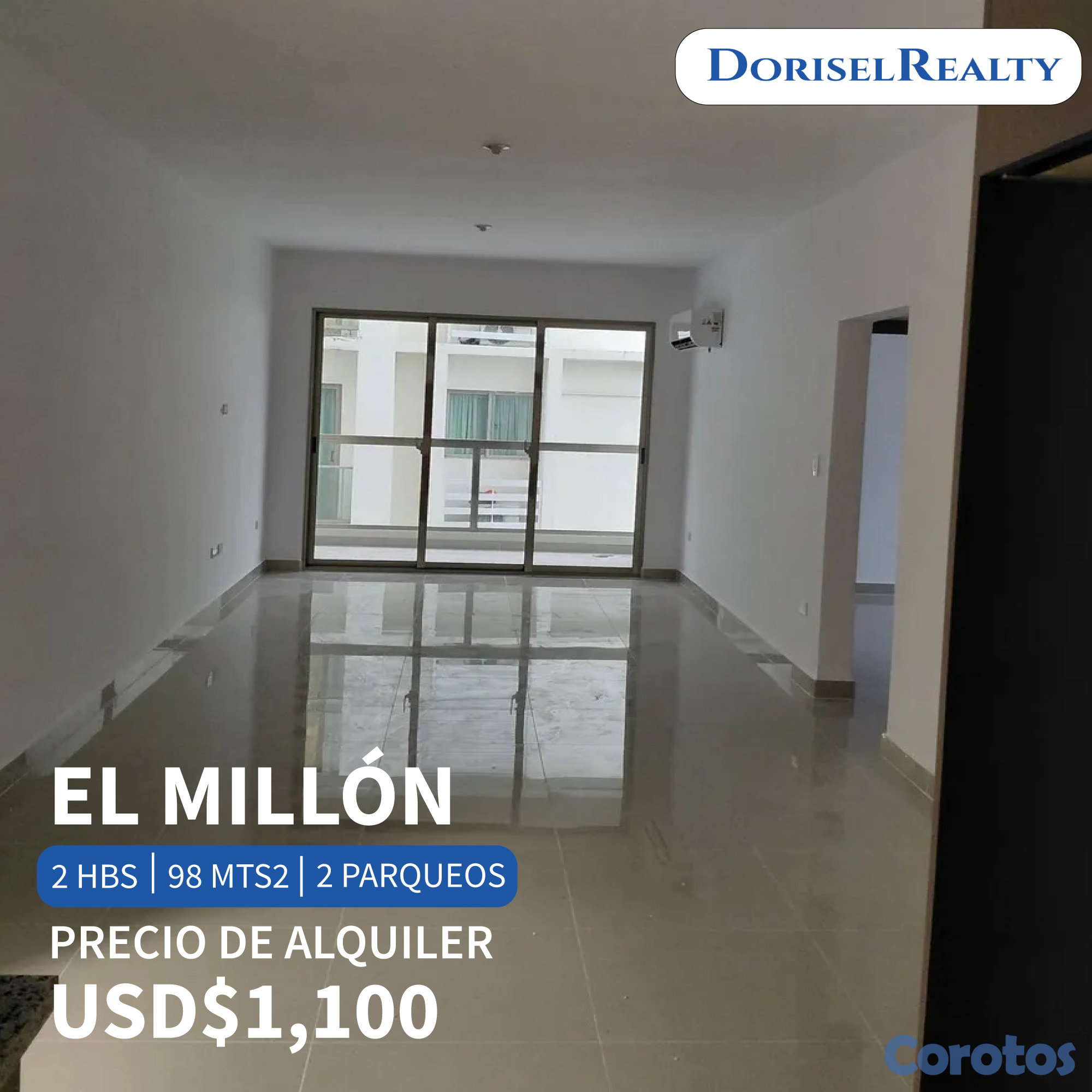 apartamentos - ALQUILER DE APARTAMENTO UBICADO EN SECTOR EL MILLÓ 1