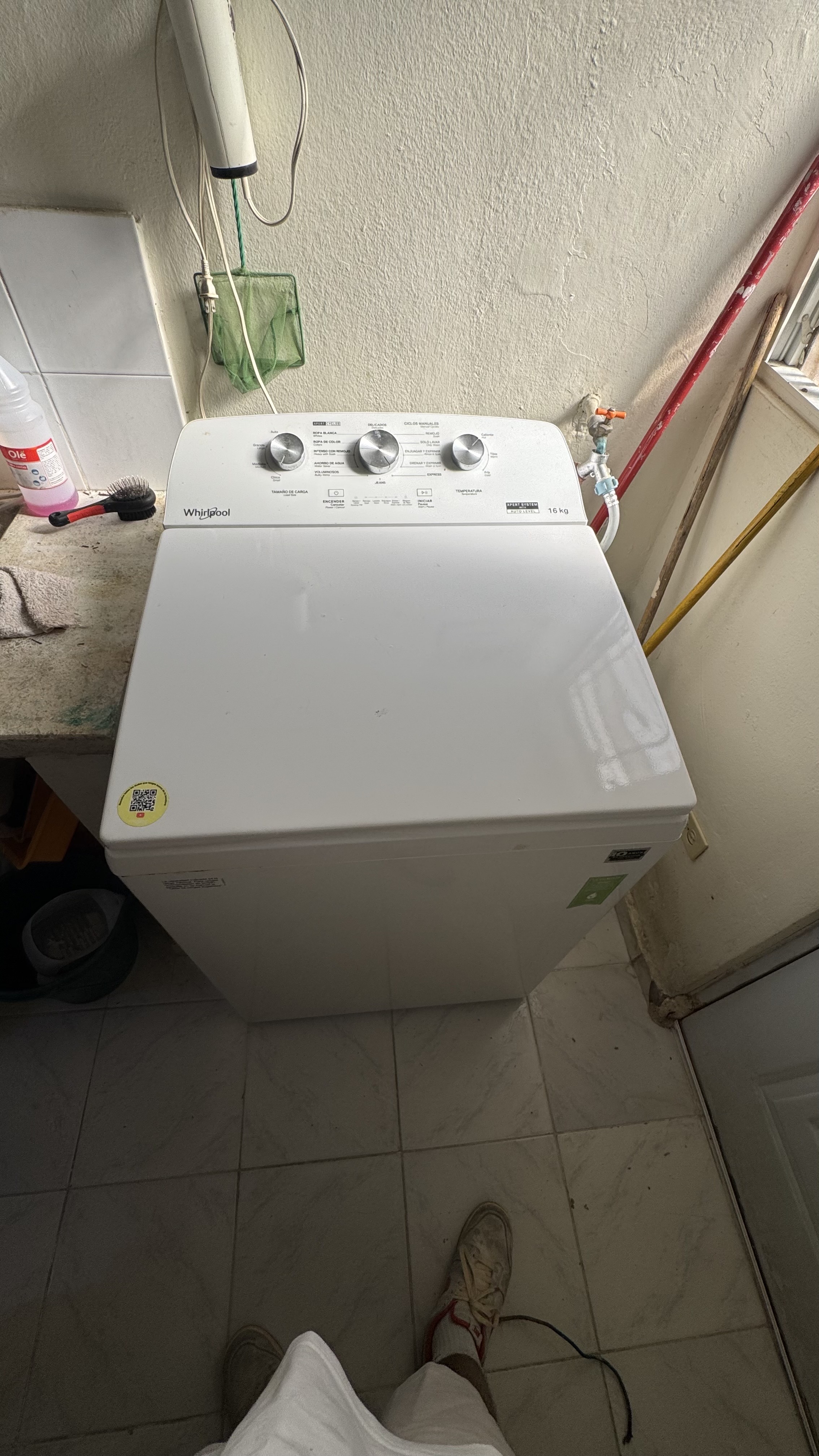 electrodomesticos - 🌀 Lavadora Whirlpool Automática 16Kg (Modelo 8MWTW1643MJQ) 1
