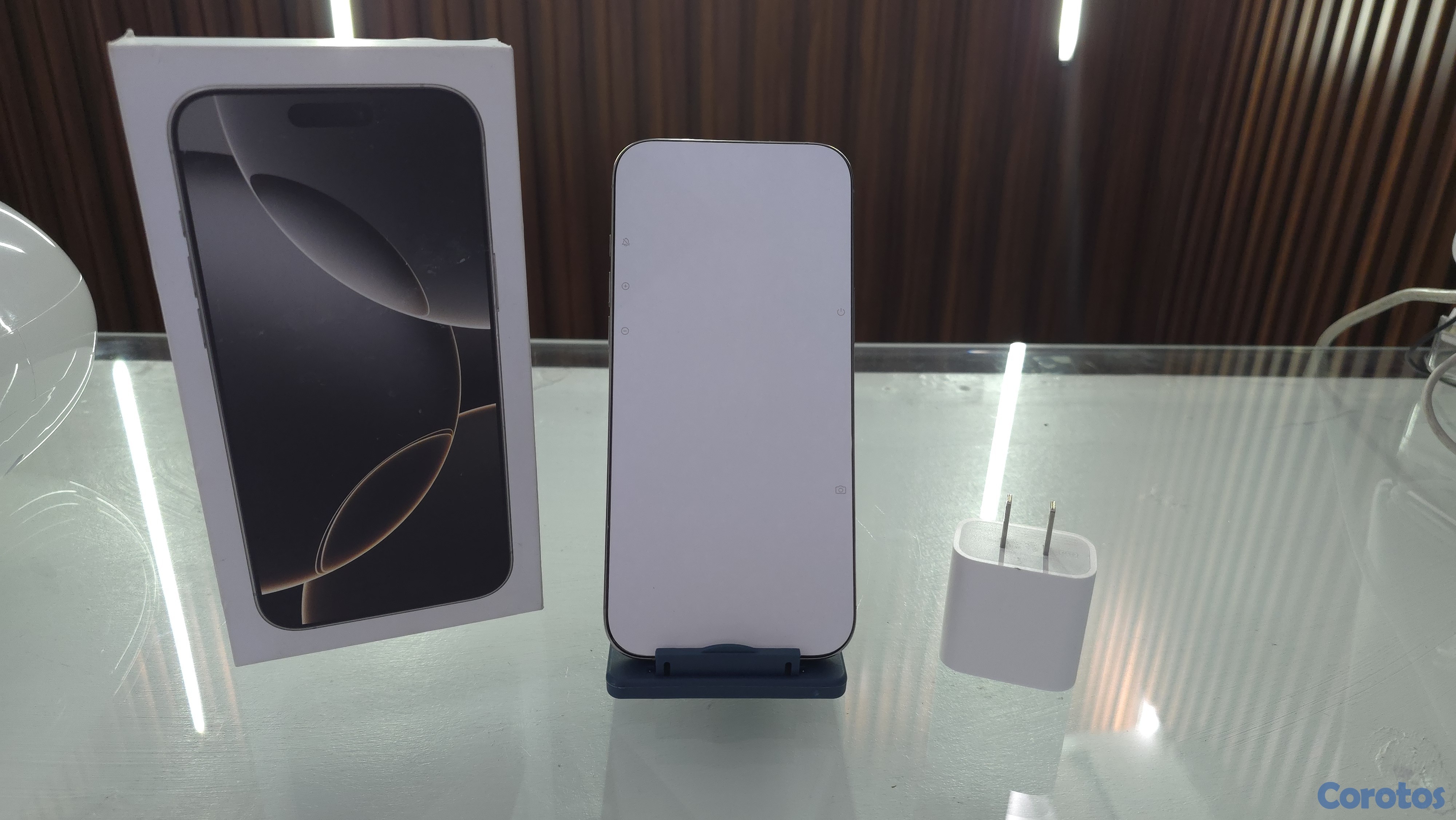 celulares y tabletas - iPhone 16 Pro Max 256GB Natural Sim Fisico en caja 1