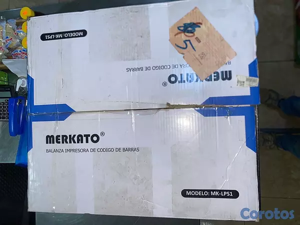otros electronicos - Balanza Impresora de Código de Barras Merkato WiFi/30kg 10