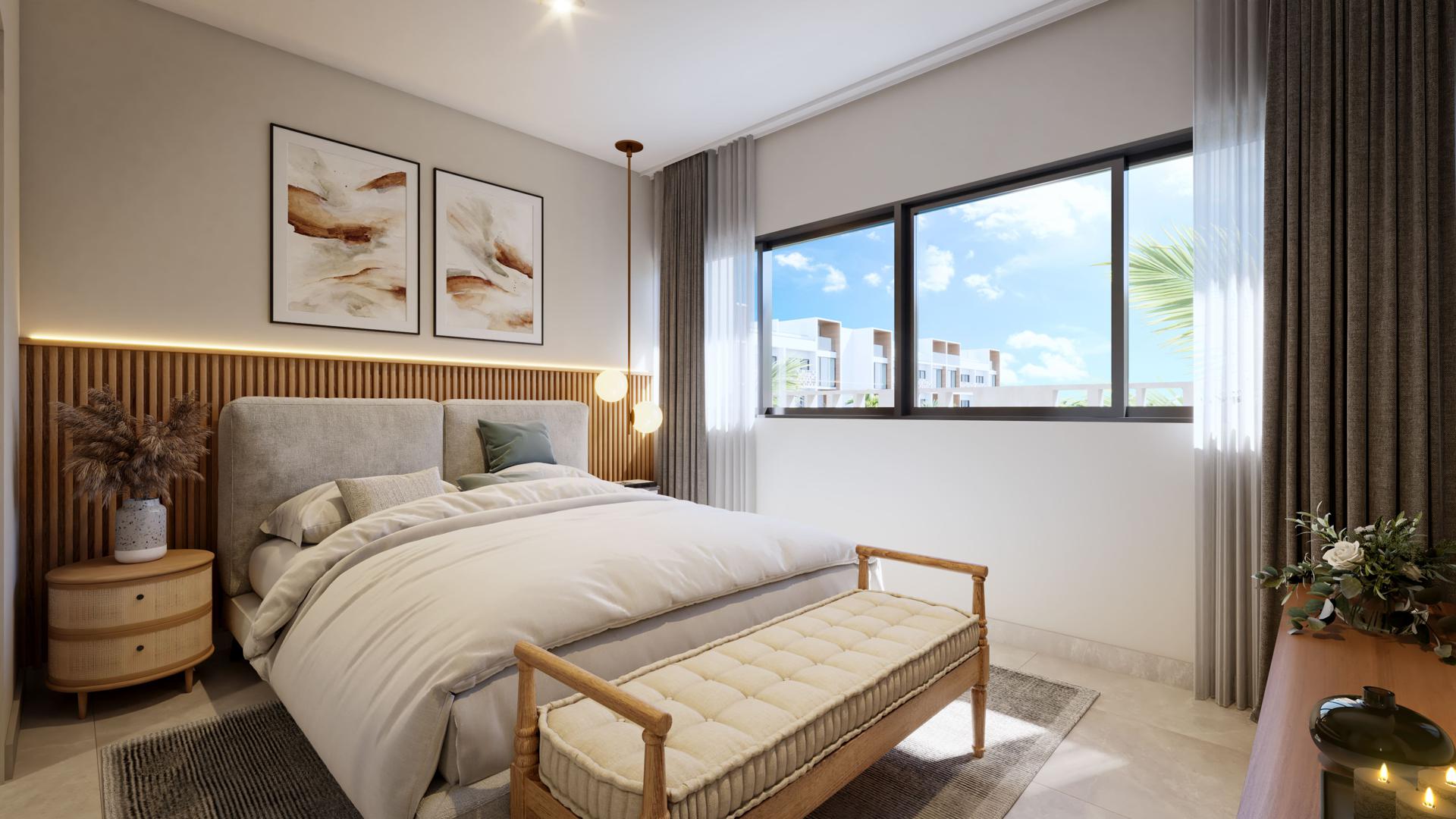 apartamentos - Apartamentos de 1 habitación y estudio, a minutos de la playa en Punta Cana 4