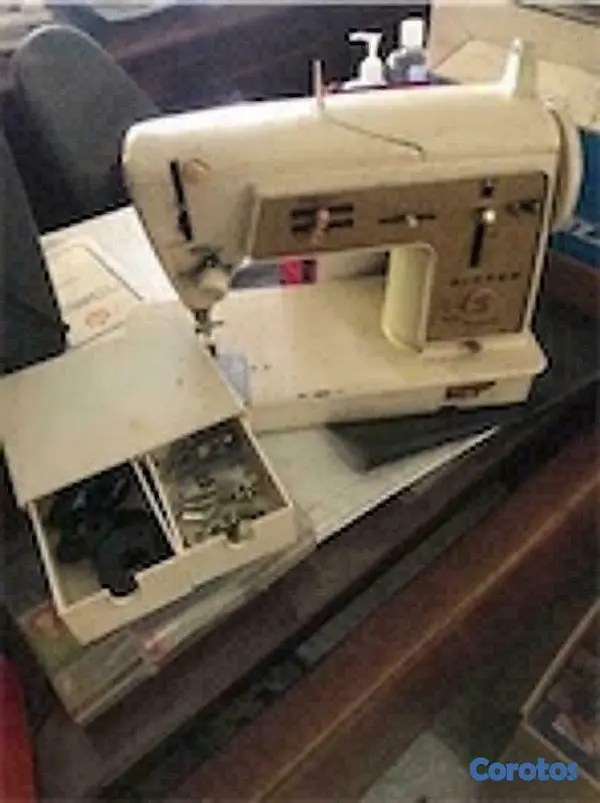 arte y antigüedades - Maquina de coser Singer Original (electrica) 4