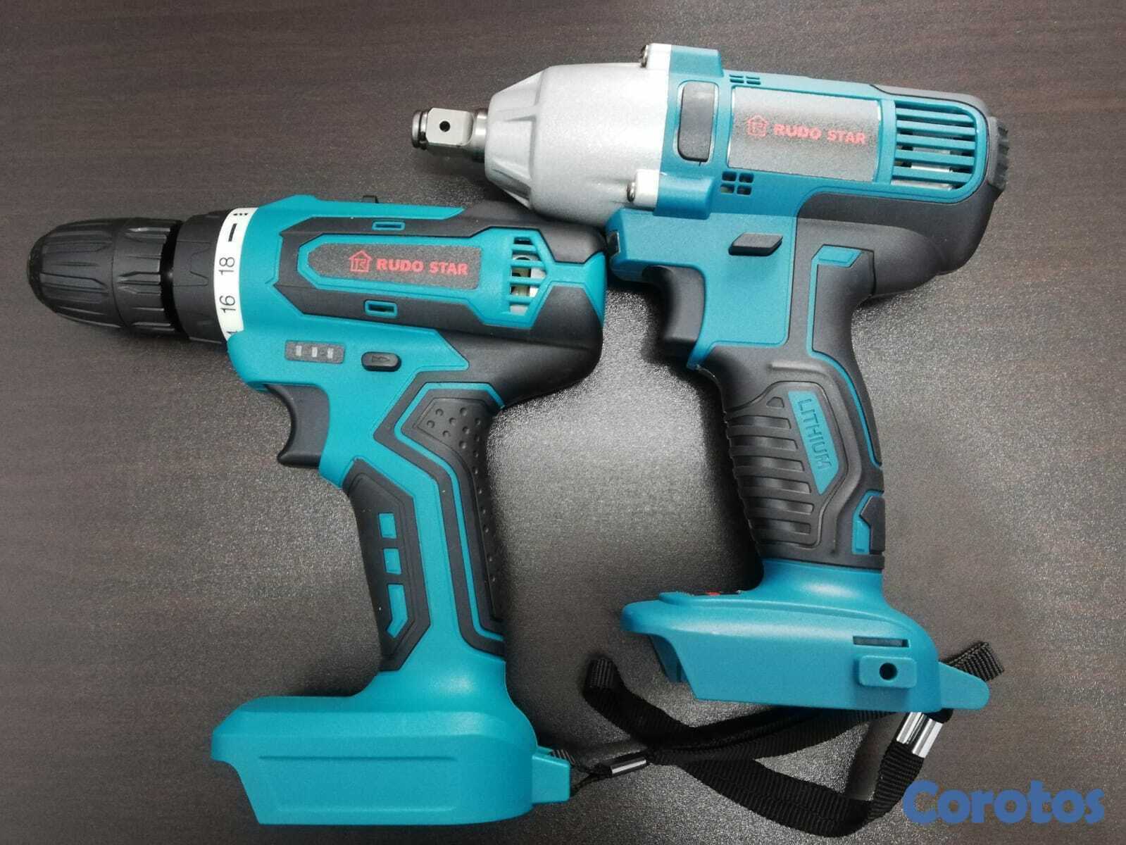 herramientas, jardines y exterior - TALADRO DE 36V + PISTOLA INALAMBRICA HS-P-EDW  1