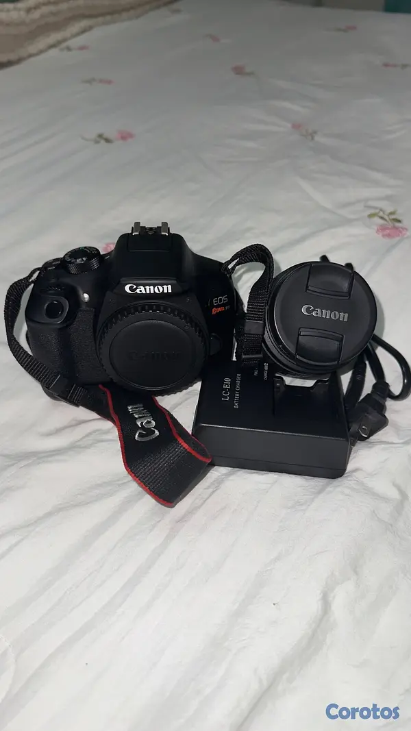 camaras y audio - Cámaras Canon Eos Revel T6  4