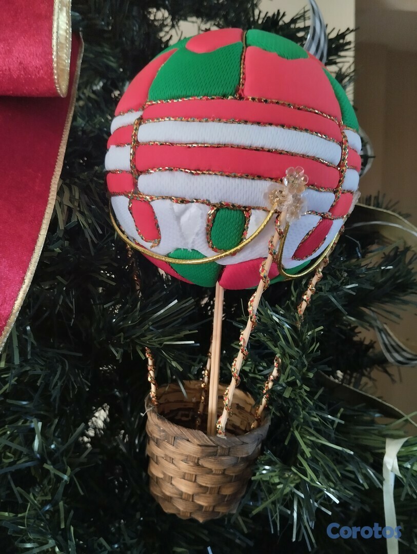 decoración y accesorios - Árbol de navidad de 7 pies con adornos incluidos  5