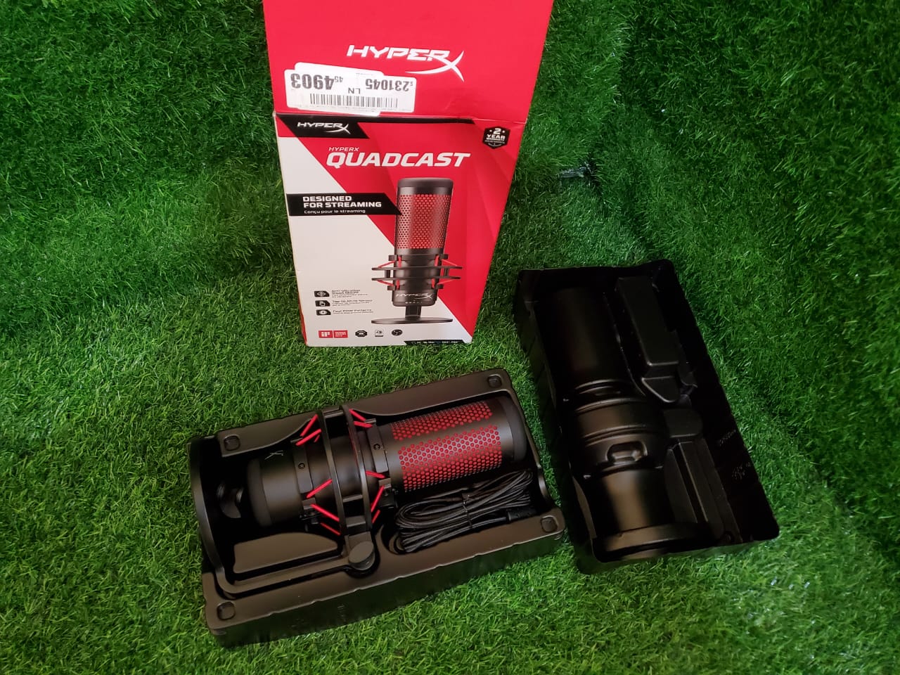 consolas y videojuegos - HyperX QuadCast - Micrófono de condensador USB  1