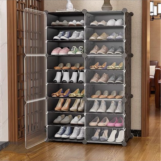 decoración y accesorios - Zapatera plástica para el hogar con capacidad de 36 pares de calzados, nueva. 