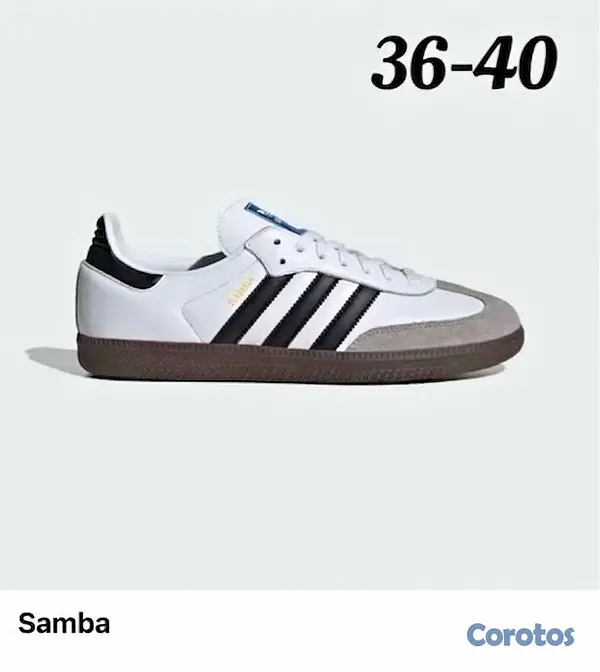 zapatos unisex - tennis samba 1a  2