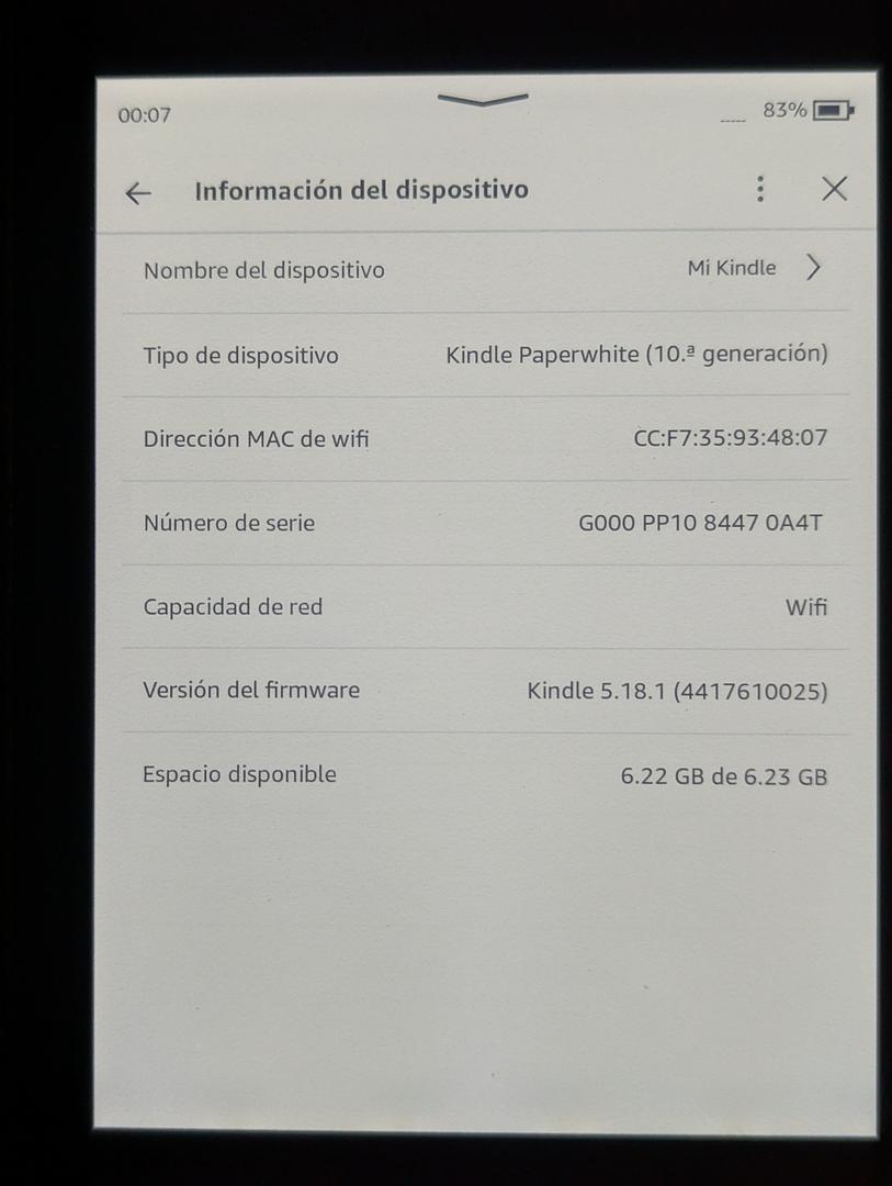 otros electronicos - Libro electrónico Kindle Paperwhite 10th Generation  1