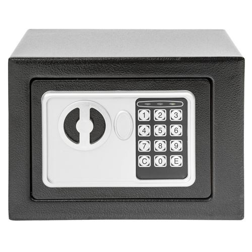 otros electronicos - Caja de seguridad, fuerte, pequeña 17 cm x 23 cm x 17 cm VARIEDAD COLORES