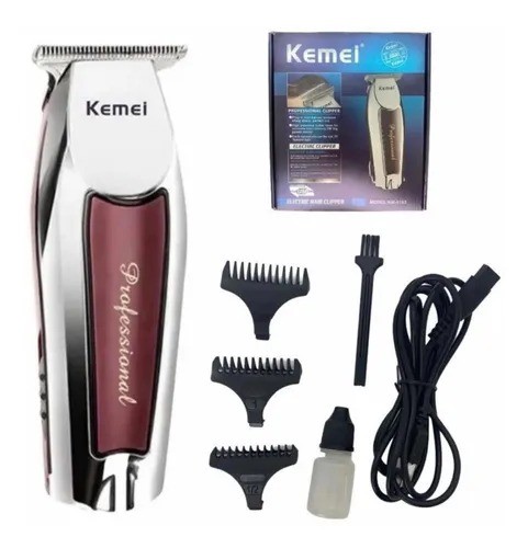 salud y belleza - Maquina de afeitar y recortar Kemei KM-9163 2