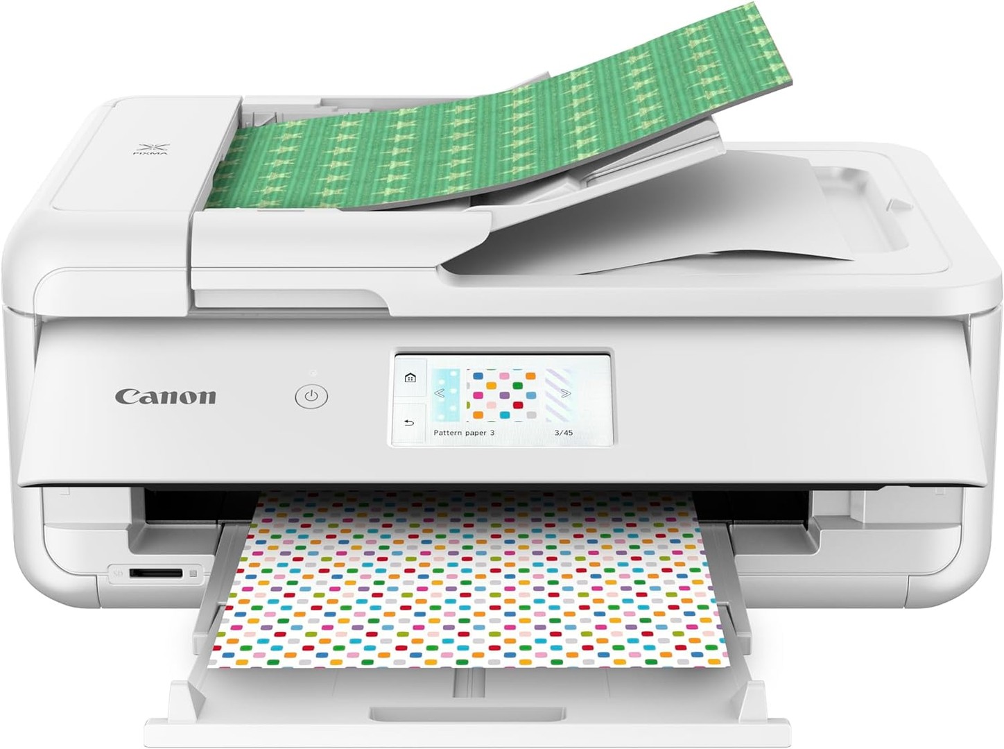 impresoras y scanners - Canon PIXMA TS9521C Impresora inalámbrica Multinfunción, USB, Enthernet con ADF  1