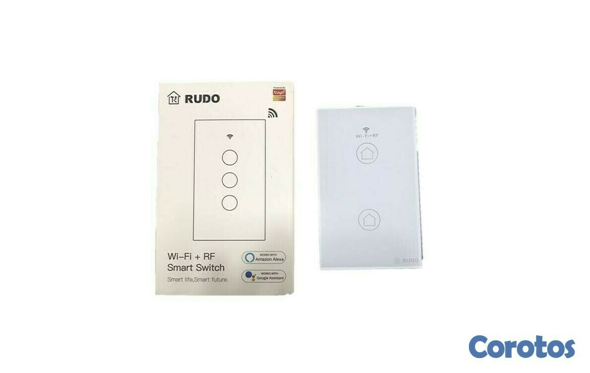 impresoras y scanners - Interruptor tactil WIFI 2 conectores, contecta con Alexa y Google Home 1