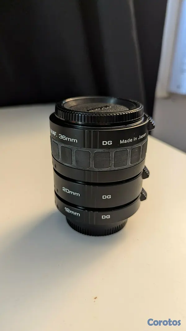 camaras y audio - Set de tubos de extensión para Nikon 2