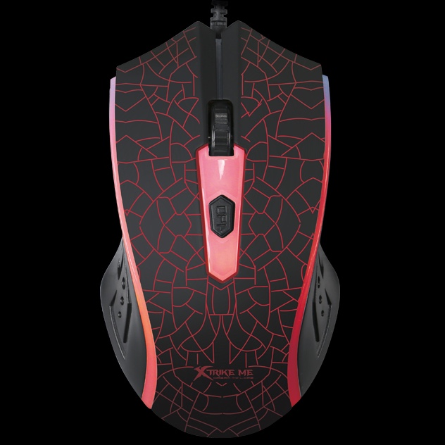 MOUSE USB GAMING 7 COLORES XTRIKE ME