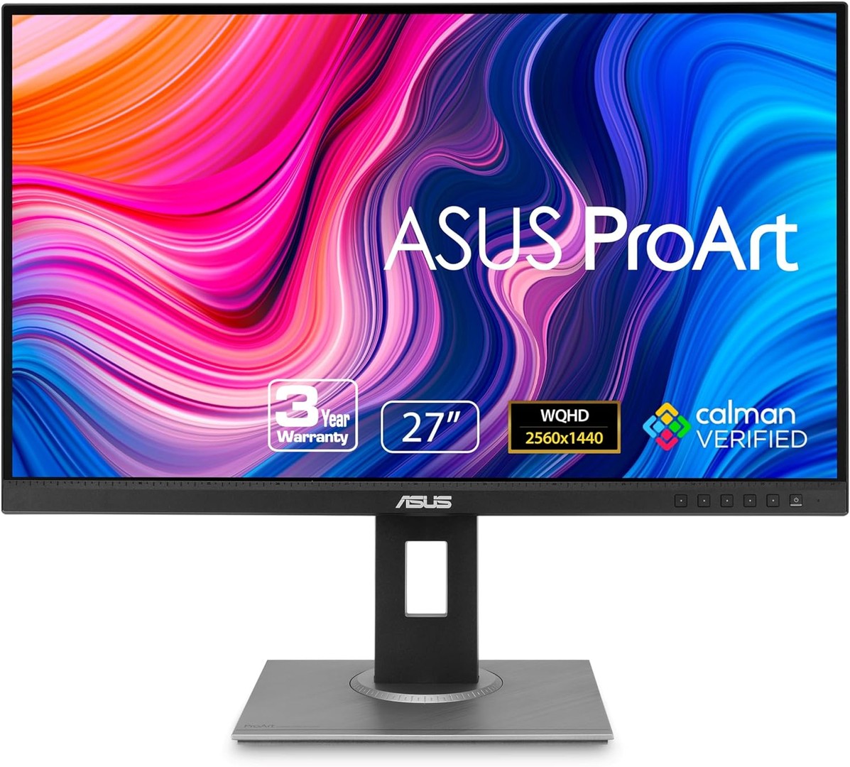 computadoras y laptops - Monitor ASUS ProArt Display PA278QV 27 Pulgadas WQHD (2560 x 1440) 2K, 100% sRGB 1