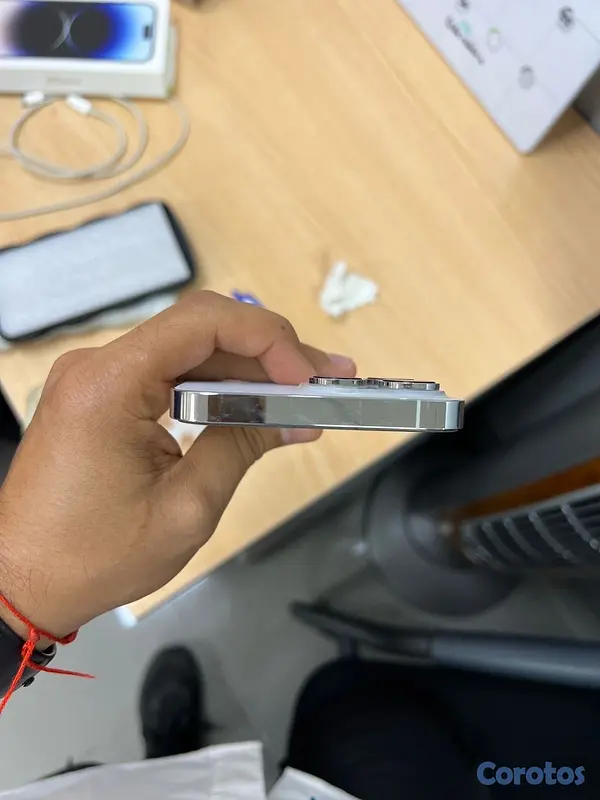 celulares y tabletas - iPhone 14 Pro Max 256GB Plateado desbloqueado de fábrica  3